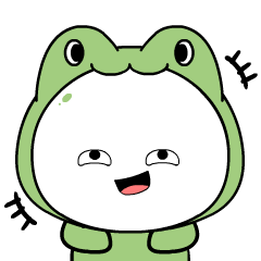 Weird Frog : Pop-up stickers