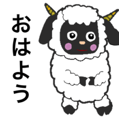 hitujimalu stcker