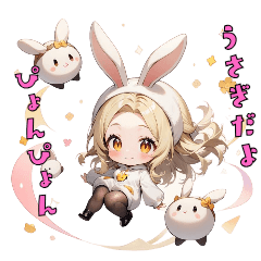 Bouncy Bunny Girl