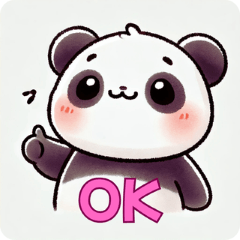 Panda Stickers 8