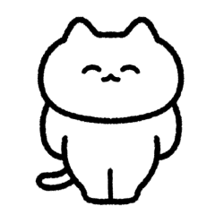 good mood cat move sticker