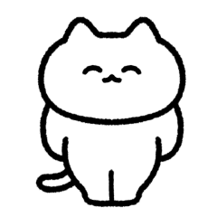 good mood cat move sticker