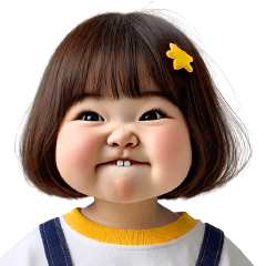 Chubby Girl Funny face 83(MINI)