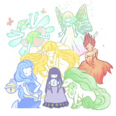 Various fairy Stickers