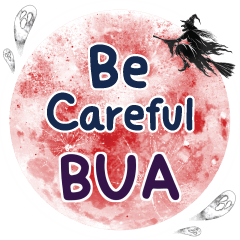 BUA Be careful One word e