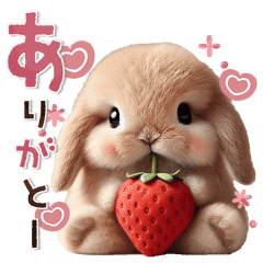 Moving Cute rabbit Spring