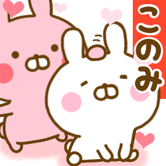 Rabbit Usahina love konomi 2