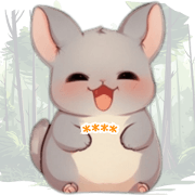 Chinchilla - fill in your own sticker(J)