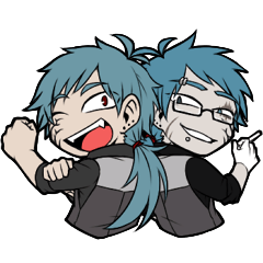 Aoi brothers Sticker