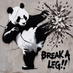 Street Art Panda