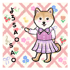 Shiba Inu Saon-chan sticker