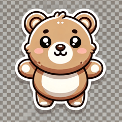 Cute Bear's Emotions