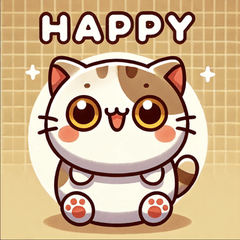 Nyan-ko Emotional Stamp