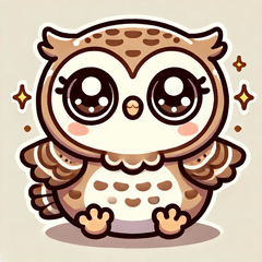 Owl Emotion Stickers