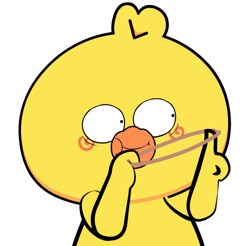Weird Yellow Chick 5 : Effect stickers