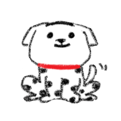 Lovely uchinoko Dalmatian