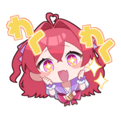 YuruKawa! Happy Sticker by Nanase