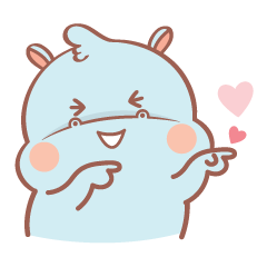 Cute Hippo Mus!
