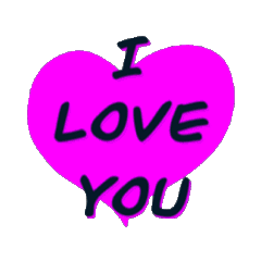 Couple love heart text2