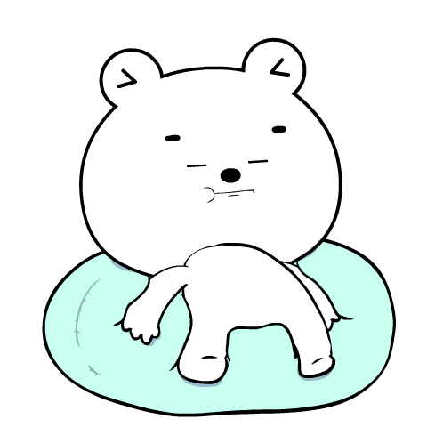 Weird White Bear 3 : Pop-up stickers