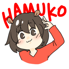 Hamuko Sticker