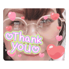 面白可愛いメガネ女子へ