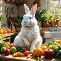 A Day in the Life of a White Rabbit 4