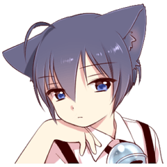 Boy of a black cat 5 Stiker LINE LINE STORE Boy of a black cat 5 Stiker LINE LINE STORE