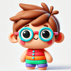 Clay Family: Cute & Fun Stickers!