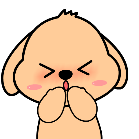 Lovely Puppy : Effect stickers