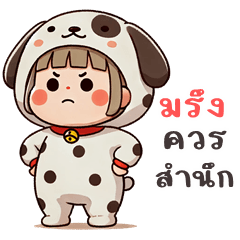 กัมมี่ ชุดน้องหมา (บิ๊กสติกเกอร์)