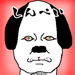 shimpei dog-sticker.