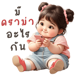 นู๋ตุ๊กตา นิมิมอล บิ๊กสติ๊กเกอร์