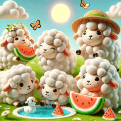 Fluffy Sheep Life