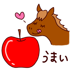 KAWAII race horse -happy-