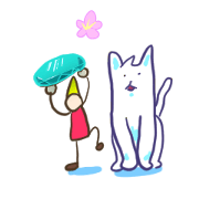 Dwarf and Miichan[Mar.birthstone&flower]