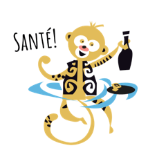 IKKI Monkey shares global cheers!