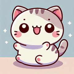 Cute Cat Stickers Meow!