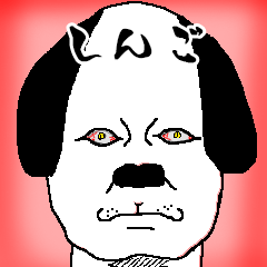 shingo dog-sticker.