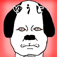 yuji dog-sticker.