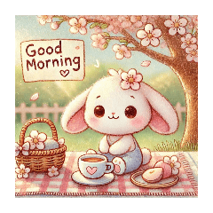 Spring  Rabbit word