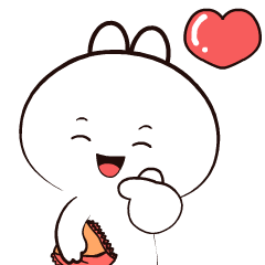 Cotton Bunny 6 : Animated Stickers