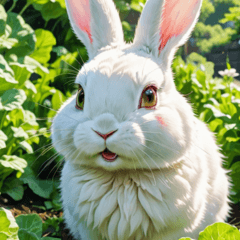 A Day in the Life of a White Rabbit 8