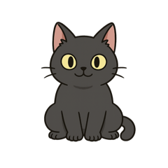 Black cats stamps 05