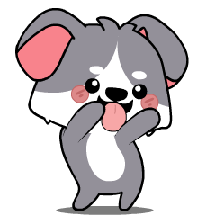 Grey Dog : Animated