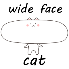 wide face cat (ENG.ver)