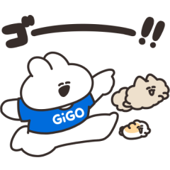Sarcastic rabbit×GiGO Stickers
