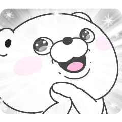 ポジティブくま100% ハッピーな一日