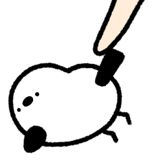 Cute Long-tailed Tit move Sticker2