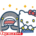 Hello Kitty 50週年 x 鯊魚先生 可愛派對篇